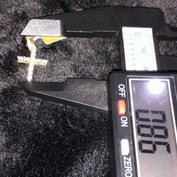 10k Solid Gold REAL Diamonds NOT CZ NOT PLATED WOW - Picture 7 of 9